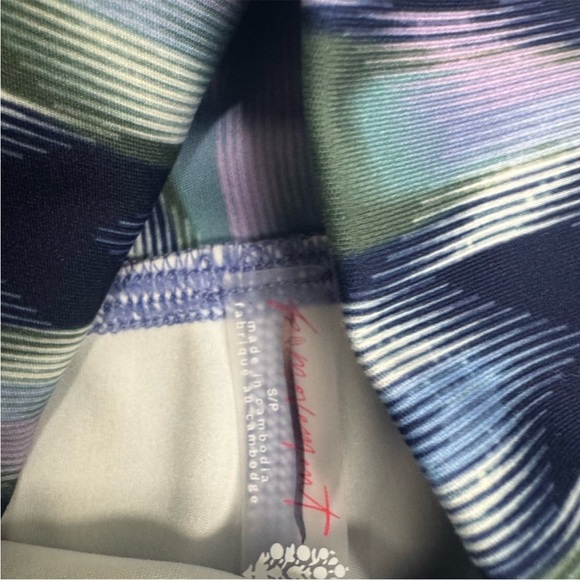 FP Movement Island Time Printed Shorts Size SM & L $58 Retail Blue Purple NWOT - Picture 7 of 10